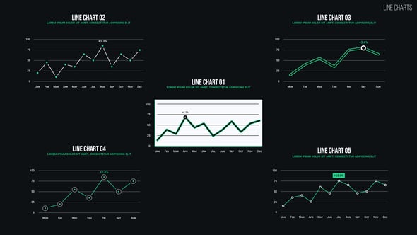 Videohive Line Charts 57320791
