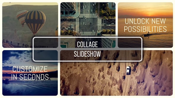 Videohive Collage Slideshow | Split Screen Opener
