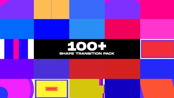 Videohive Shape Transitions Pack