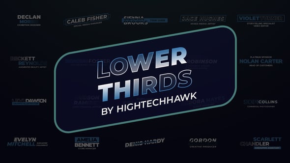 Videohive Lower Thirds 57737187
