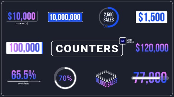 Videohive Counters