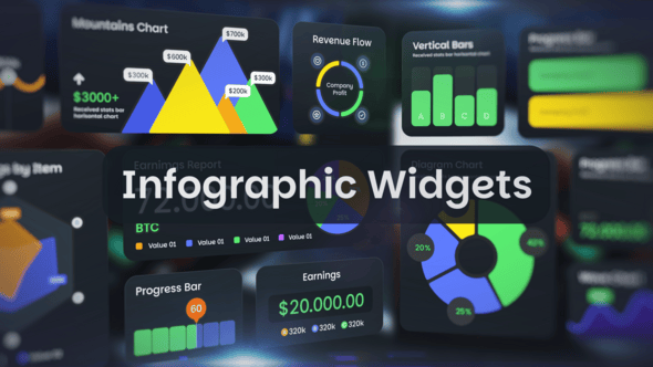 Videohive Infographic Widgets