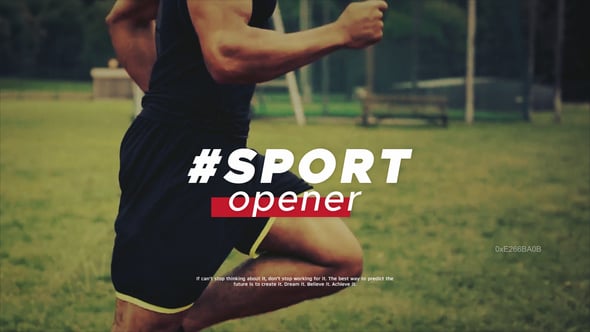 Videohive Sport Opener 57668901