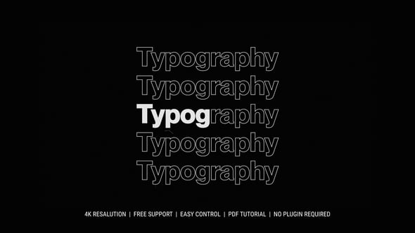 Videohive Kinetic Typography 57627273