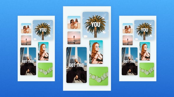 Videohive Vertical Pulse Frames