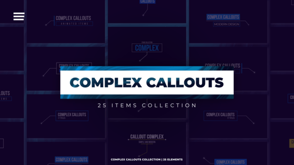 Videohive Complex CallOuts