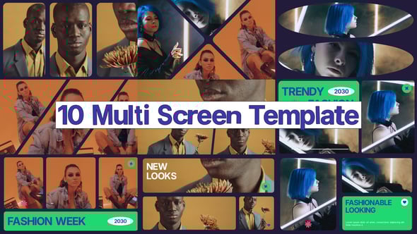 Videohive Multi Screen Frames
