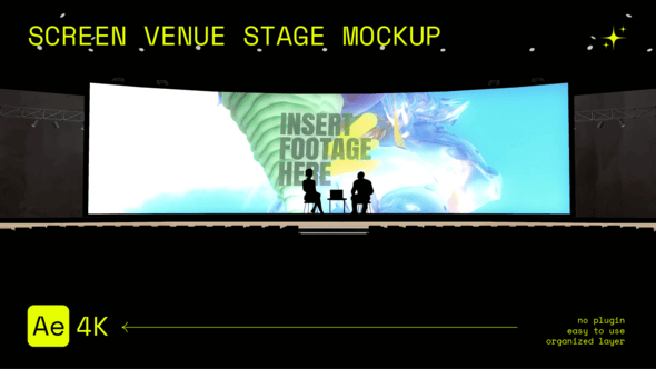 Videohive Screen Venue Stage Mockup