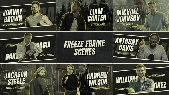 Videohive Freeze Frame 57815924