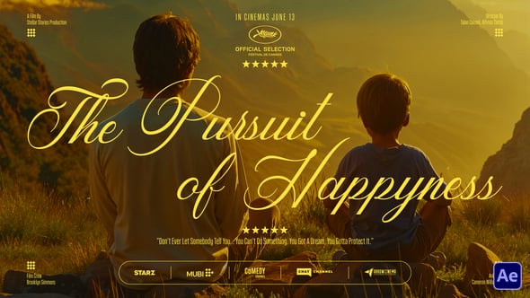 Videohive Lovely Cinematic Title