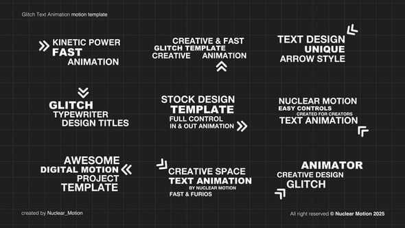 Videohive RGB Text Animation 57643133