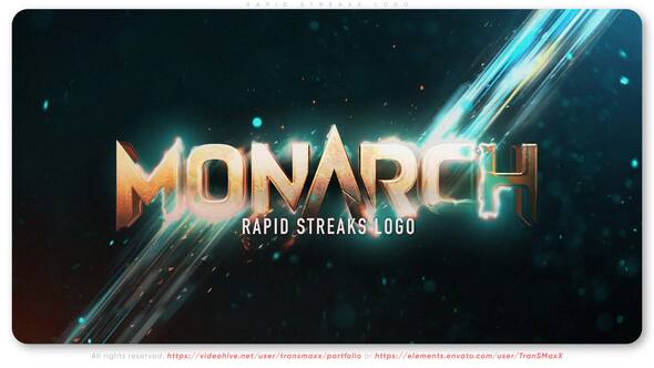 Videohive Rapid Streaks Logo