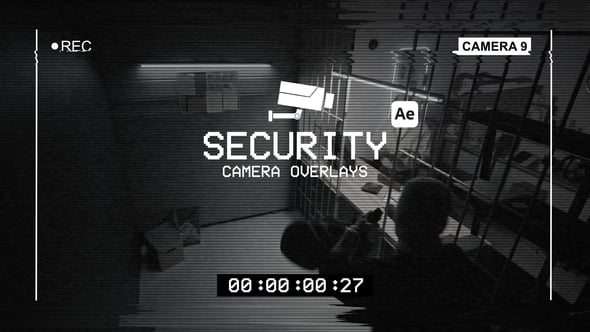 Videohive Security Camera Overlays