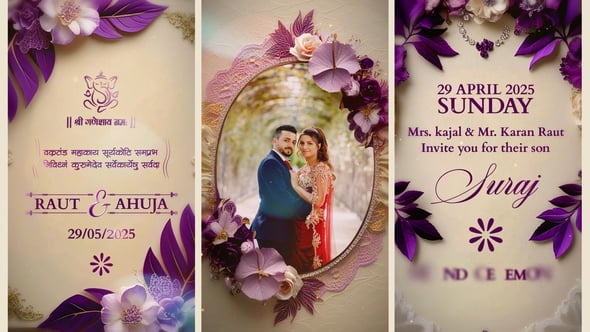 Videohive Wedding Invitation 57795883