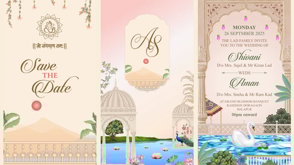 Videohive Indian Wedding invitations