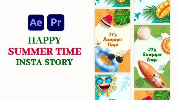 Videohive Summer time Instagram Story