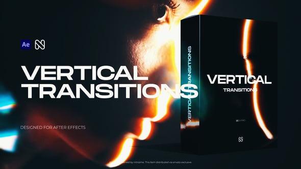 Videohive Vertical Transitions 57632254