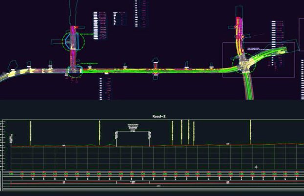 AutoCAD Civil 3D 6km Complete Road & Junction Design Project By Murad Farooq