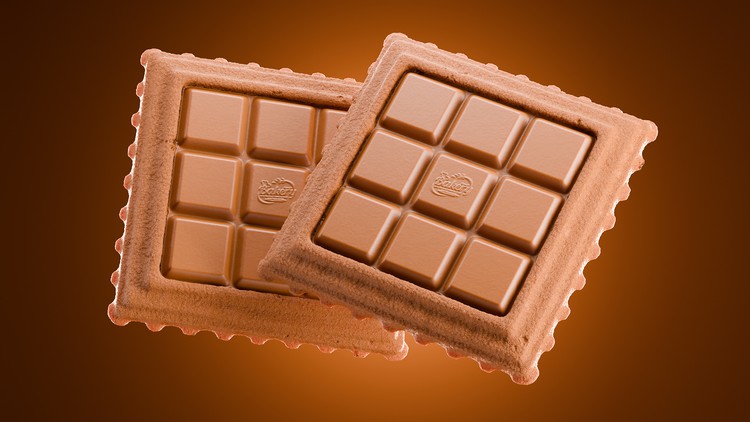Blender 3d Product visualization masterclass : 3d biscuit By Samuel Logossou