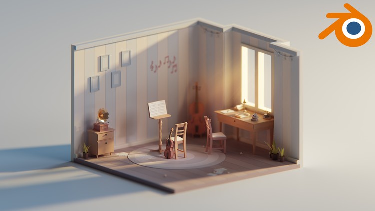 Blender 3d : Ultimate Isometric Scene Creation Masterclass By Pradeep Durai