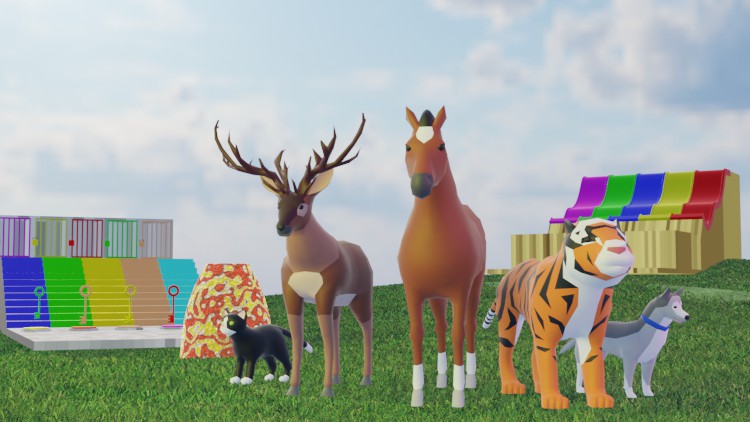 Blender Animated 3D Animal Videos for YouTube – Part 1 By Anoorup Roy