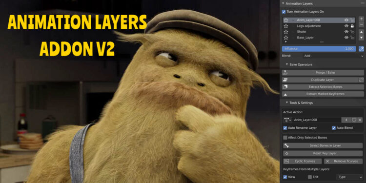 Blender Аnimаtion Lаyers v2.1.9.4