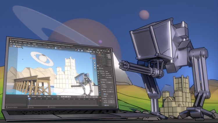 Blender Foundations – Fundamental Blender Knowledge By Michael Bridges