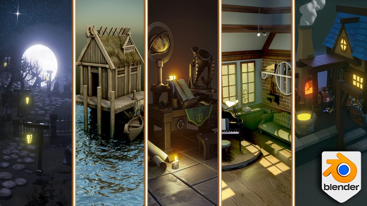 Blender Lighting & Compositing for Beginners By 3D Tudor