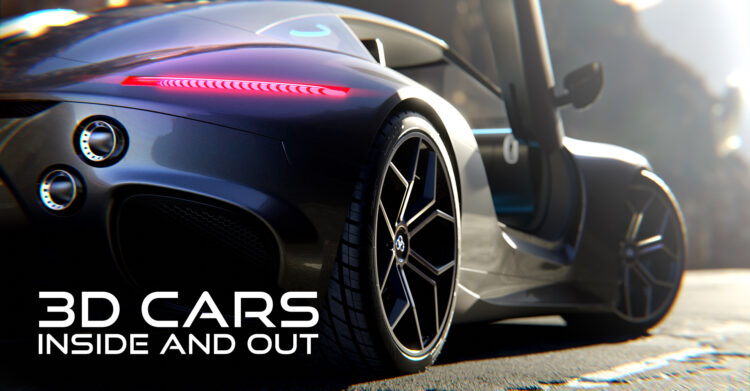 Blender Market – 3D Cars: Inside And Out