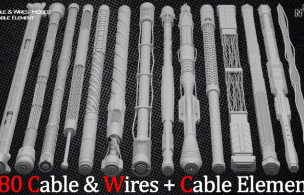 Blender Market – +80 Cable ,Wires, Hoses And Cable Element