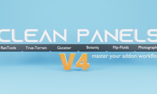 Blender Market – Clean Panels V4.0.6