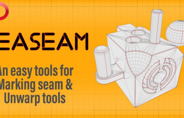 Blender Market – Easeam – An Easy And Quick Way To Marking Seam (Uv Unwrap Tools) V0.0.5