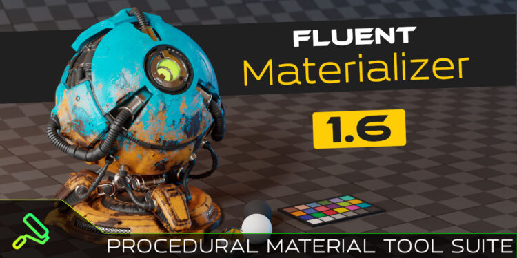 Blender Market Fluent : Materializer – Material Tool Suite v1.9.1