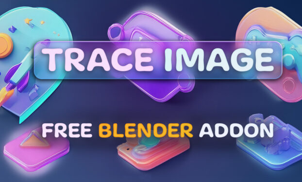 Blender Market Free Addon – Image Trace Generator – Convert Image To 3D Shapes v1.0.0