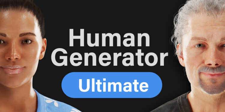 Blender Market Human Generator Ultimate v4.0.21