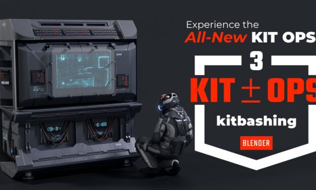 Blender Market Kit Ops 3 Pro: Premiere Kitbashing Addon v3.0.22