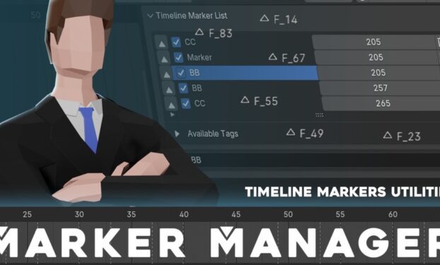 Blender Market Marker Manager – Timeline Marker Utilities v1.0.0