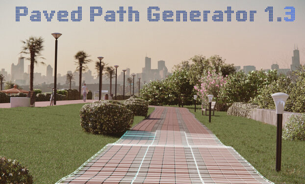 Blender Market – Paved Path Generator v1.3