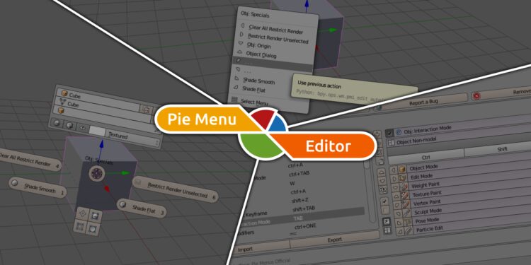 Blender Market Pie Menu Editor v1.18.8