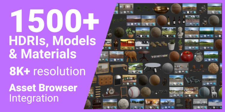 Blender Market – Poly Haven Asset Browser 1.1.8