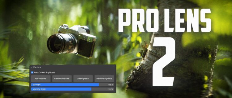 Blender Market – Pro Lens 2 v2.1