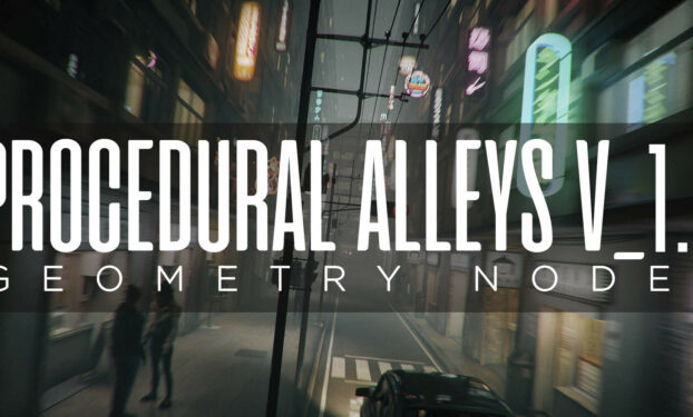 Blender Market – Procedural Alleys 1.5