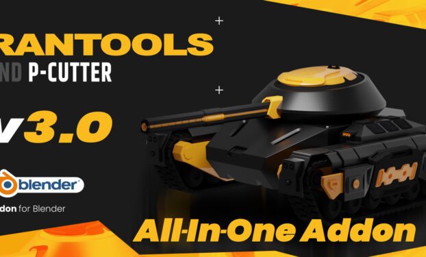 Blender Market – Rantools (And P-Cutter) All-In-One Addon 3.2.7