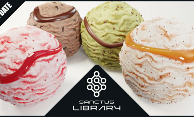 Blender Market – Sanctus Library – Procedural Materials v2.3.0