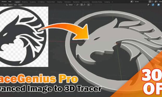 Blender Market Tracegenius Pro 3.2 – Advanced 2D Image To 3D Mesh Tracer v2.1