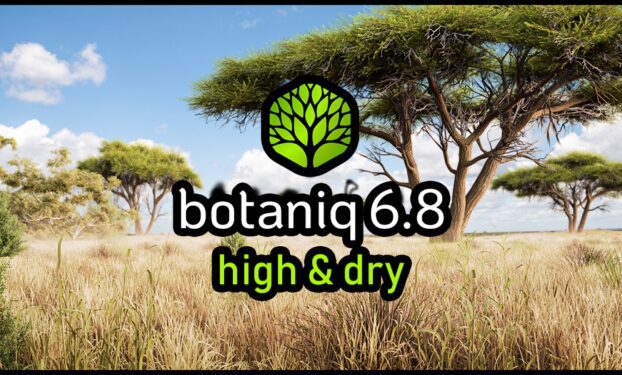 Blender Market – Tree And Grass Library Botaniq Free Tree Addon Trees+Grass Trees V6.8