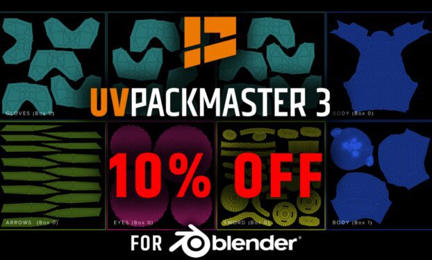 Blender Market Uvpackmaster 3 v3.3.3
