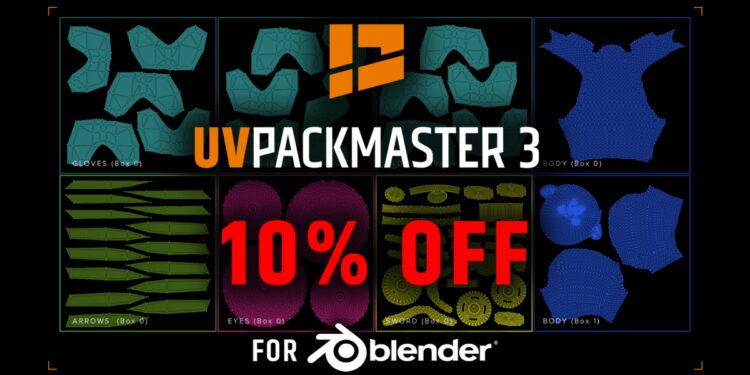 Blender Market Uvpackmaster 3 v3.3.3