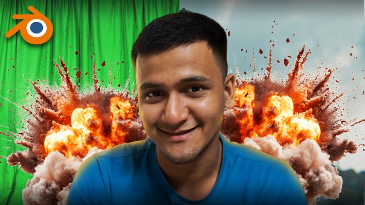 Blender Masterclass: Camera Tracking & VFX Combined By Udit Gala