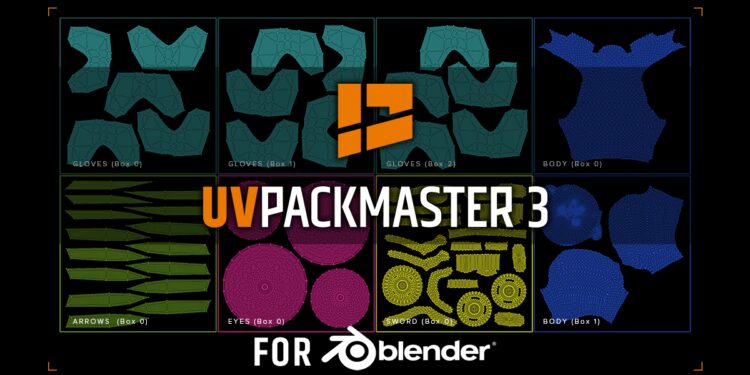 Blender UVPackmaster v3.3.4